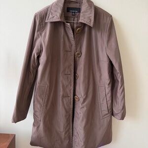Jones New York Taupe Trench Coat